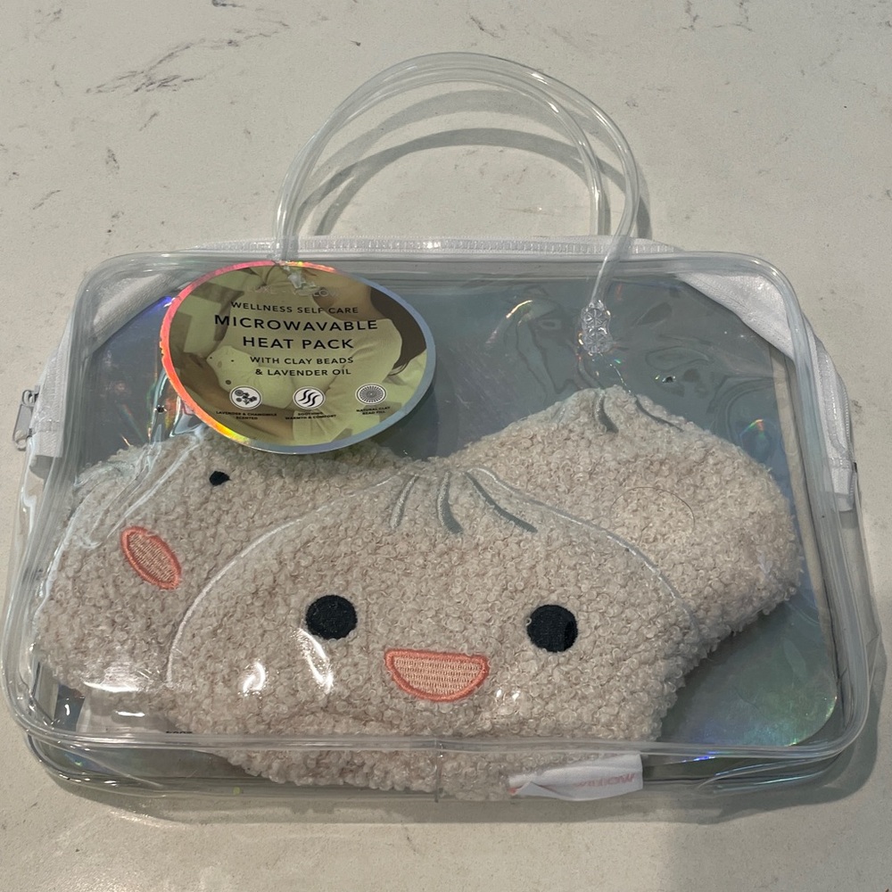 Microwavable clay bead Bao Bun Heat Pack